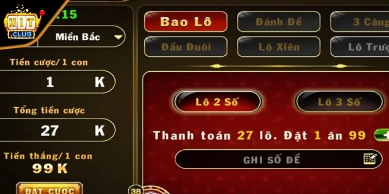 Các loại hình cược đa dạng trong lô đề nhanh cực chất