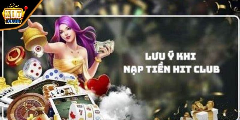 Những lưu ý khi nạp tiền